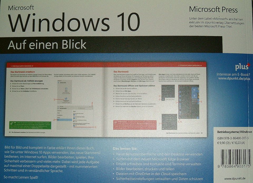 WINDOW  10  HANDBUCH  NEU in Rheinberg