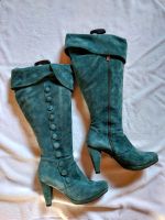 DUO BOOTS, Weitschaftstiefel, Overknee, ECHT WILDLEDER,  Gr. 40 Hessen - Freigericht Vorschau