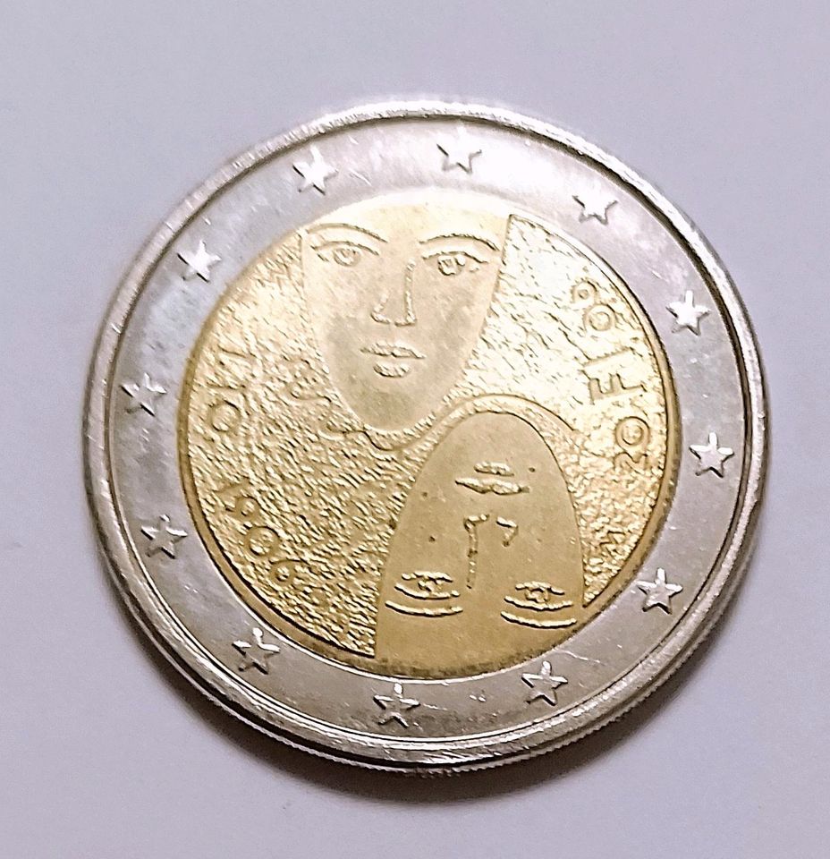 Finnland 2 Euro Gedenkmünze 2006 Gleichberechtigung in Brietlingen