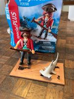 Playmobil 70598 Pirat mit Floß und Hammerhai Nordrhein-Westfalen - Elsdorf Vorschau