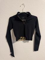 Puma Sport croptop schwarz Gold ähnlich lululemon Hessen - Friedberg (Hessen) Vorschau