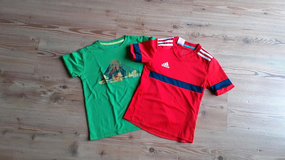 2x Funktionsshirt Adidas Regatta Gr 128 T Shirt Fußball Sport in Lichtenfels
