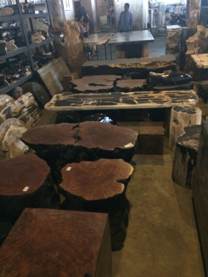 Fossil Tisch Versteinertes Holz Couchtisch Esstisch Steintisch in Pfullendorf