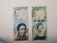 Banknoten/ Geldscheine  4 x Bolivar (Venezuela) Schleswig-Holstein - Flensburg Vorschau