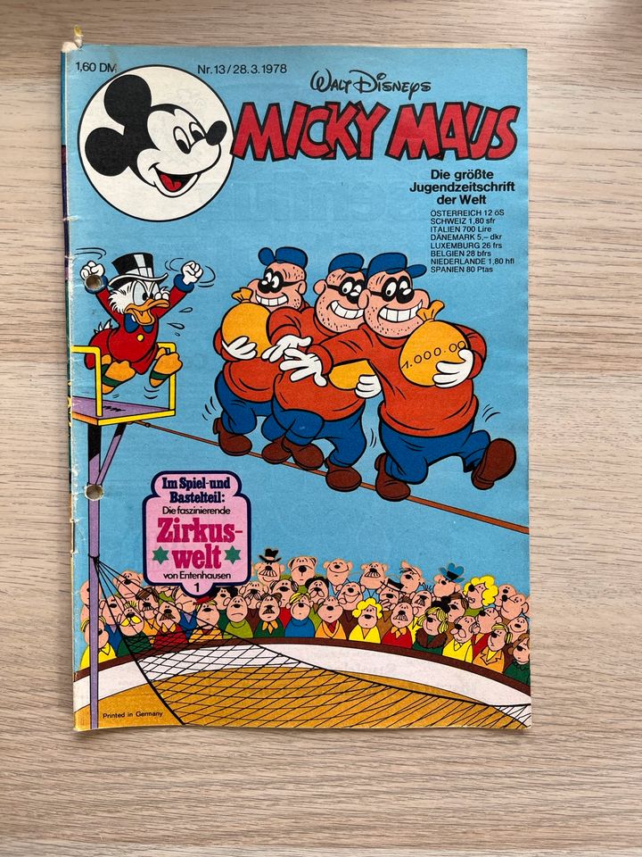 Micky Maus Comics 1978 - 18 Stück in Nürnberg (Mittelfr)