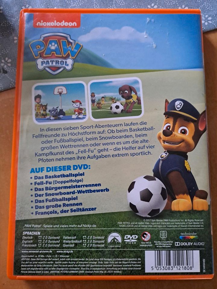 PAW PATROL : DAS SPIEL KANN LOSGEHEN! (2017) * DVD in Holle