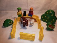 Playmobil 123 Bauernhof Set Tiere Figuren Zäune Brücke Konvolut Nordrhein-Westfalen - Leverkusen Vorschau