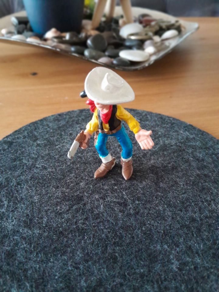 Lucky Luke Schleich Figur, Morris Dargaud 1984 in Treuchtlingen