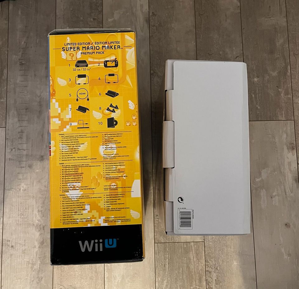 Nintendo Wii U Limited Edition Super Mario Maker + extra Spiele in Hamburg