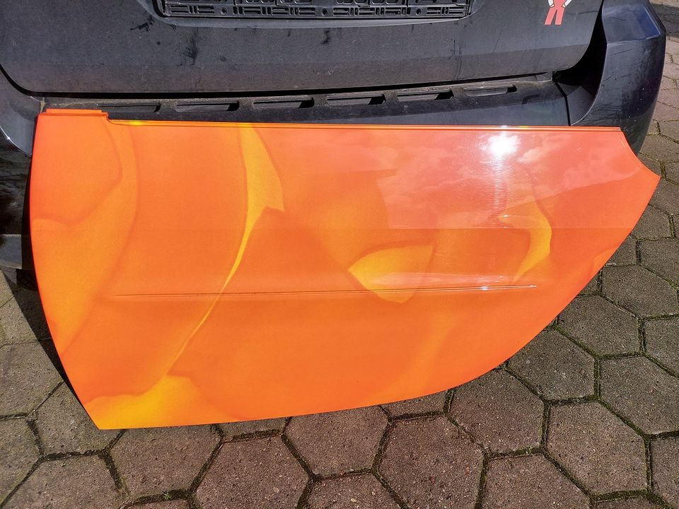 Smart 450 ForTwo Coupe Türpanel original ❗aqua-orange❗links in Hamburg