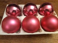 6 rosa Glas-Christbaumkugeln Schleswig-Holstein - Lübeck Vorschau