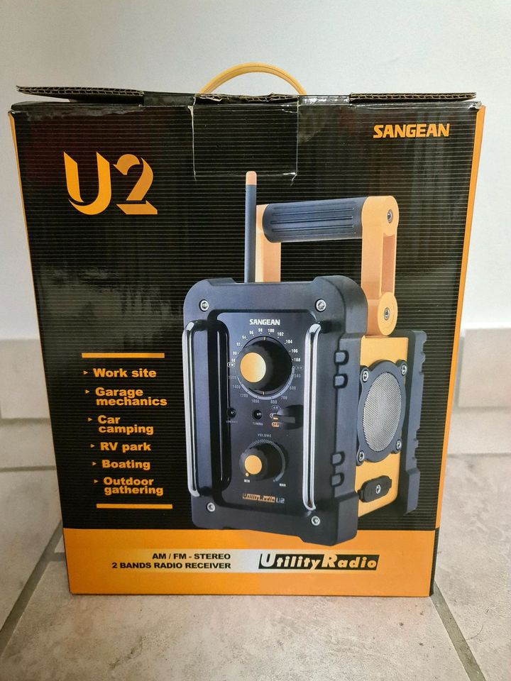 U2 Radio von Sangean - ORIGINAL verpackt in Abensberg