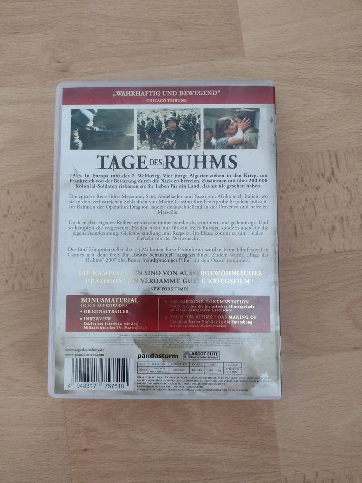 Tage des Ruhms zweiter Weltkrieg Historienfilm Geschichte DVD in Braunweiler