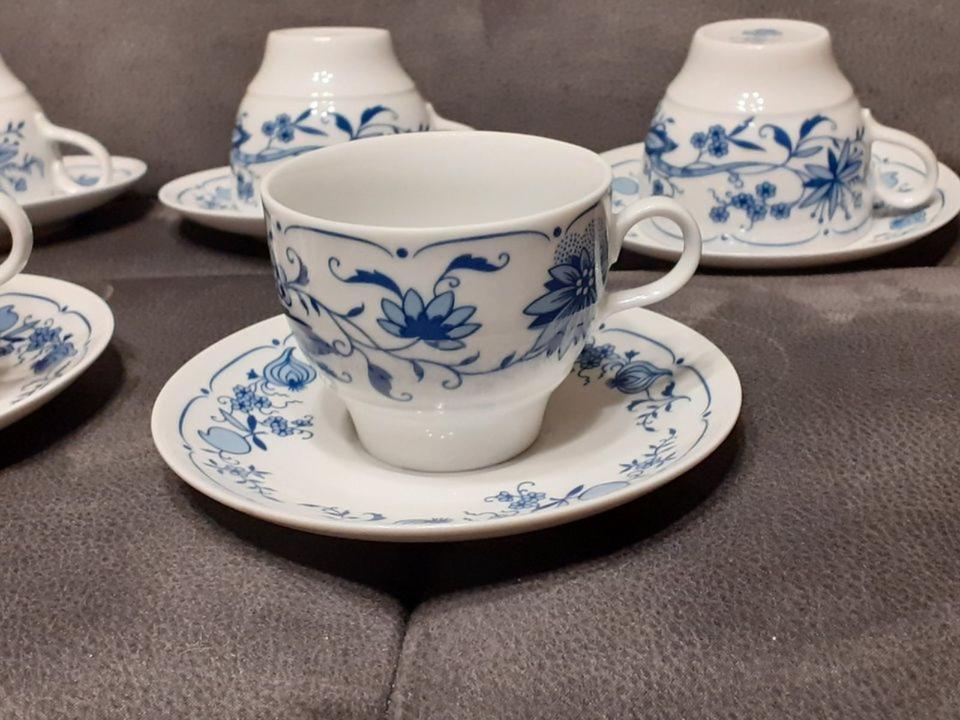 Zwiebelmuster Ilmenau Henneberg TASSE, TELLER, Kanne, Schüssel in Berlin