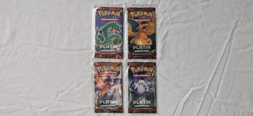 Pokemon Platin Ultimative Sieger Booster Deutsch in Neu Ulm