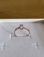 18k Goldring Diamantring Roségold 750 Gold Aquamarin 1,2ct Gr 57 Nordrhein-Westfalen - Sankt Augustin Vorschau