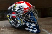 Airbrush für Eishockeymaske Hockey Goalie Floorball Design uvm. Bayern - Reisbach Vorschau