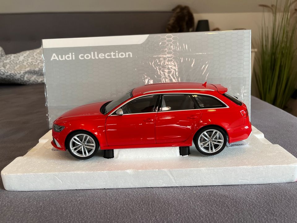 Minichamps Audi RS6 Avant Misanorot 1:18 Ovp in Zwinge