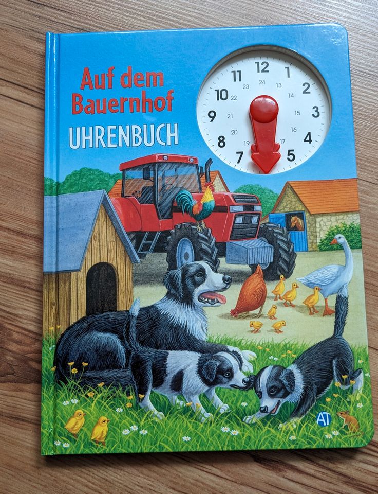 Kinderbuch, Uhrenlernbuch in Luckenwalde