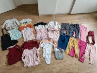 Kleidungspaket Mädchen Gr. 86 Gr. 92 T-Shirts Hosen Topomini H&M Brandenburg - Birkenwerder Vorschau