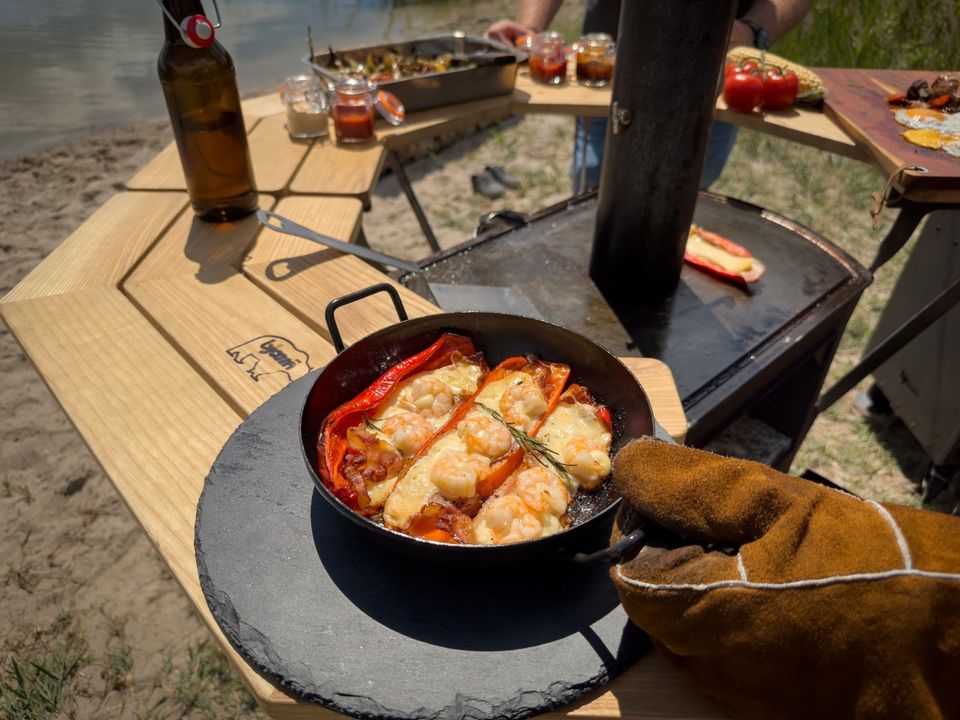 Grillplatte oval für den Bjoern Grizzly Outdoorofen- Plancha BBQ in Stendal