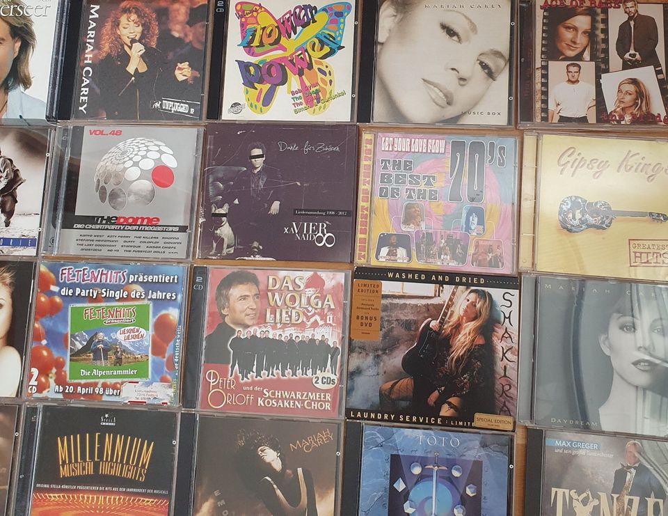 CD´s, Musik-CD´s, englisch, deutsch, Flohmarkt-Konvolut in Freiburg im Breisgau