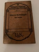 Götz von Berlichingen Goethe Buch 1913 Theater Schauspiel Kunst Niedersachsen - Emden Vorschau