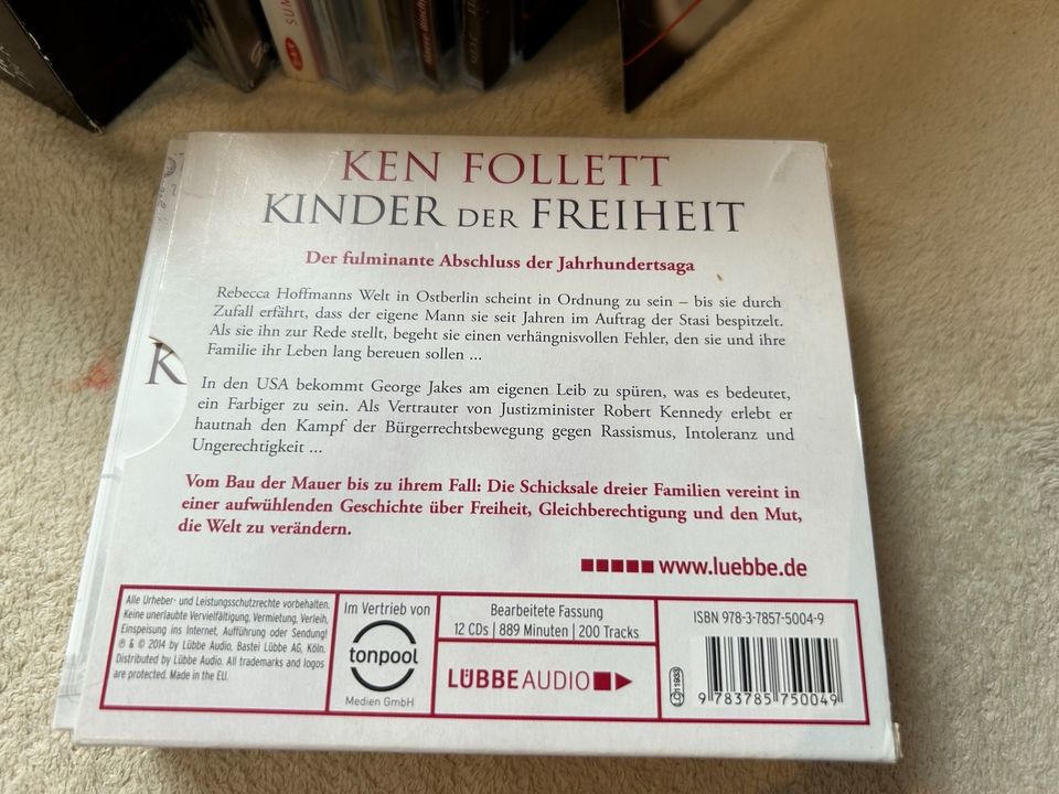 Hörbücher Hörbuch 47CD‘s Krimi Liebe Saga Klassiker u.a. in Stuhr