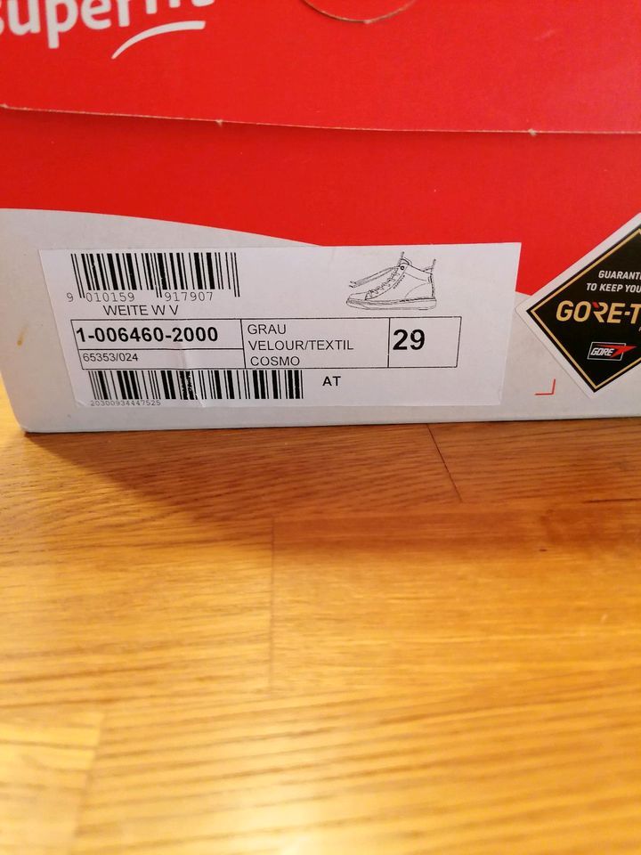 Cosmo Sneakers in Grau von Superfit in Größe 29, Gore-Tex in Neubrunn