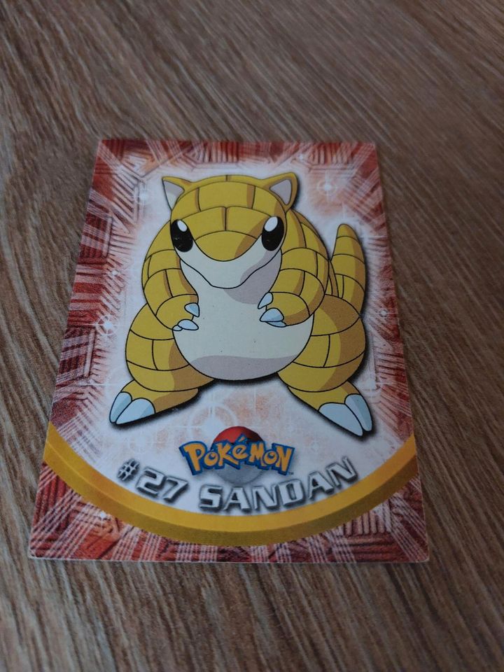 Pokemon Karten und Sticker aus den 90er in Spenge