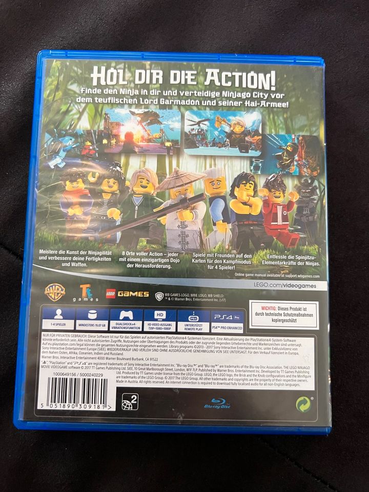 PS4 Lego The Ninjago Movie Videogame in Regensburg