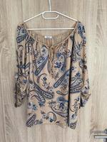 Damenshirt one Size, beige/blau gemustert, Marke: Moda Nordrhein-Westfalen - Hamm Vorschau