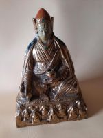 Bronzefigur Buddha,  sitzend Farbig bemalt Frankfurt am Main - Bonames Vorschau