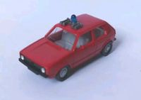 Wiking H0 1:87 Volkswagen VW Golf MK1 rot mit Blaulicht Berlin - Charlottenburg Vorschau