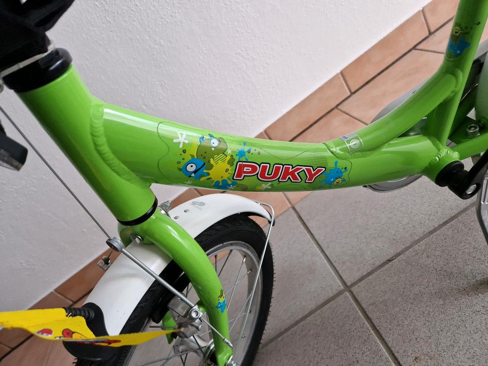 Verkaufe gebrauchtes Puky Kinderfahrrad in Schlierbach