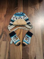 Fäustlinge Mütze Pinguin Winter Handschuhe Strick H&M Baby 74/80 Leipzig - Kleinzschocher Vorschau