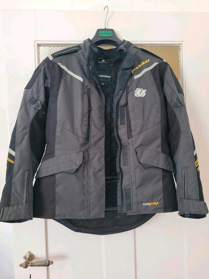 probiker Cordura Textilmotorradjacke Damen grau-schwarz Größe 40 in  Frankfurt am Main - Ginnheim | Motorradbekleidung | eBay Kleinanzeigen ist  jetzt Kleinanzeigen