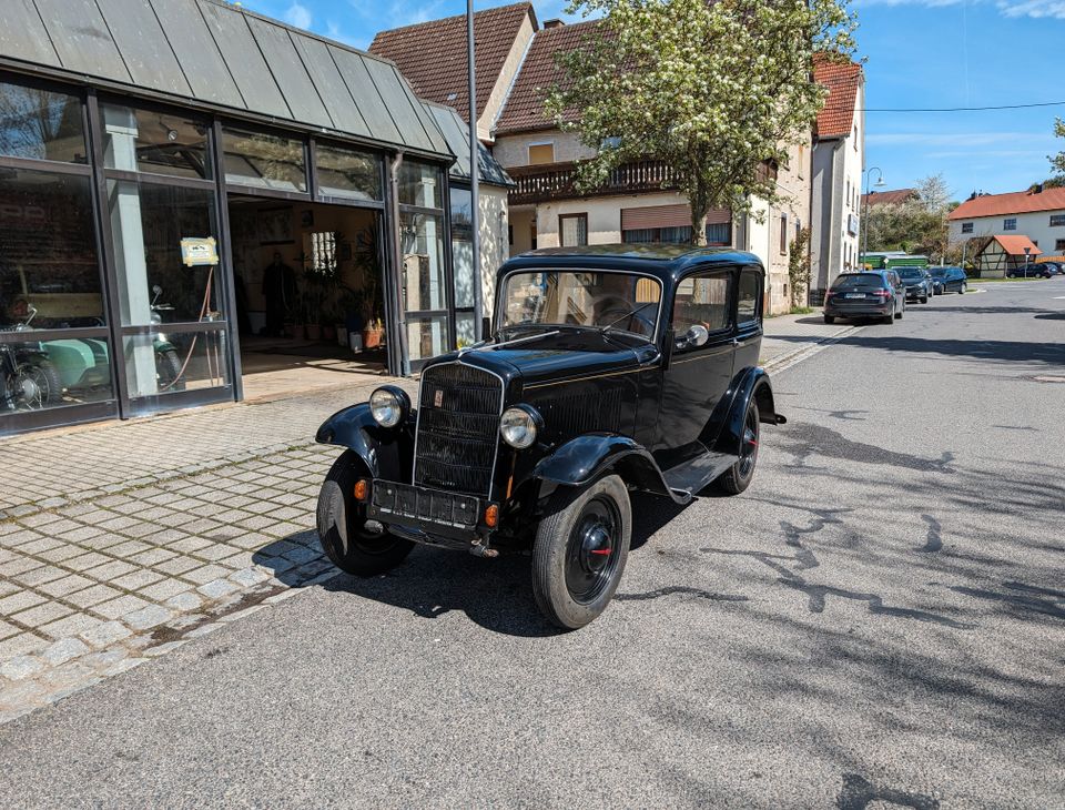 Opel P4 Oldtimer in Pfarrweisach