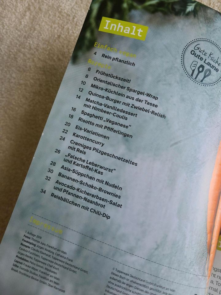 Veganes Kochbuch in Berlin