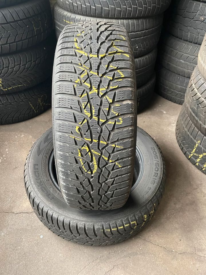 2x 205/60 R16 96H Nokian WR D4 - Winterreifen in Bersenbrück