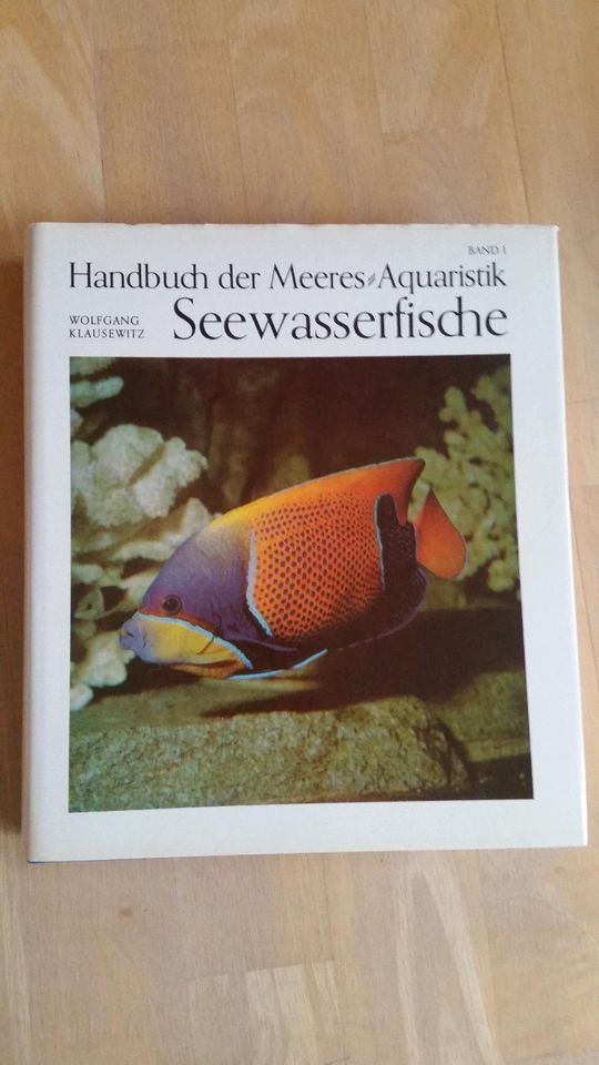 Handbuch der Meeresaquaristik Seewasserfische Band 1 in Alzenau