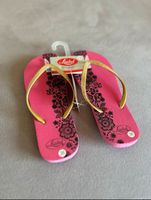 Flipflops badelatschen pink Gold Glitzer *liabel* Größe 38 Niedersachsen - Hagenburg Vorschau