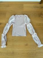 Pullover Zara Puffärmel rosé Größe S Bremen - Oberneuland Vorschau