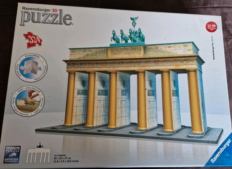 Ravensburger 3D Puzzle "Brandenburger Tor" in St. Ingbert