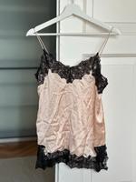 Vero Moda Top Satin Spitze Champagner Beige Größe S München - Schwanthalerhöhe Vorschau