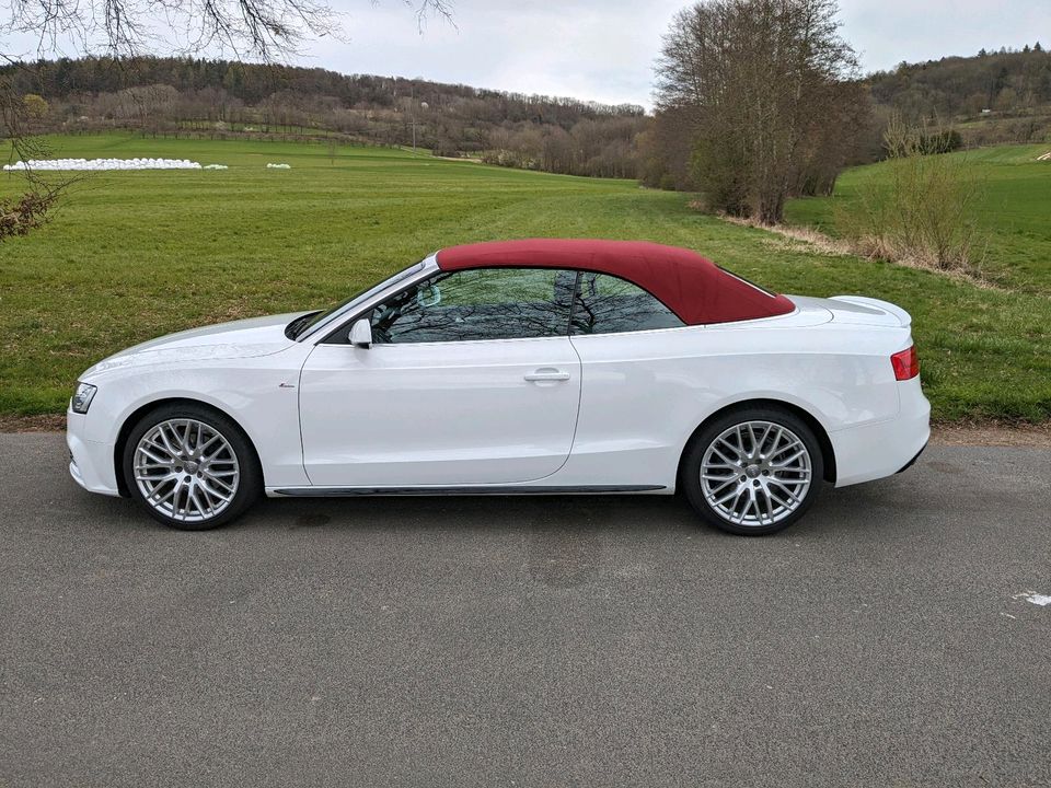 Audi A5 Cabrio Quattro S-Line Cabriolet Clean Diesel in Neunkirchen a. Brand