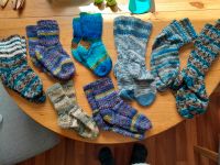 Gestrickte Wollsocken je 5€ Kinder Bergedorf - Hamburg Lohbrügge Vorschau