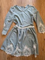 H&M elegantes casual Midikleid Sommerkleid mit Spitze Hessen - Alsbach-Hähnlein Vorschau