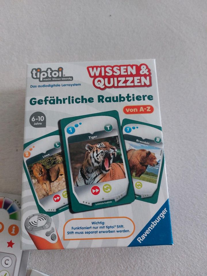 TipToi Wissen & Quizzen Gefährliche Raubtiere in Hansestadt Seehausen