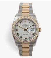 Rolex Datejust 36 mm mit Diamanten NEUWERTIG! Baden-Württemberg - Baden-Baden Vorschau